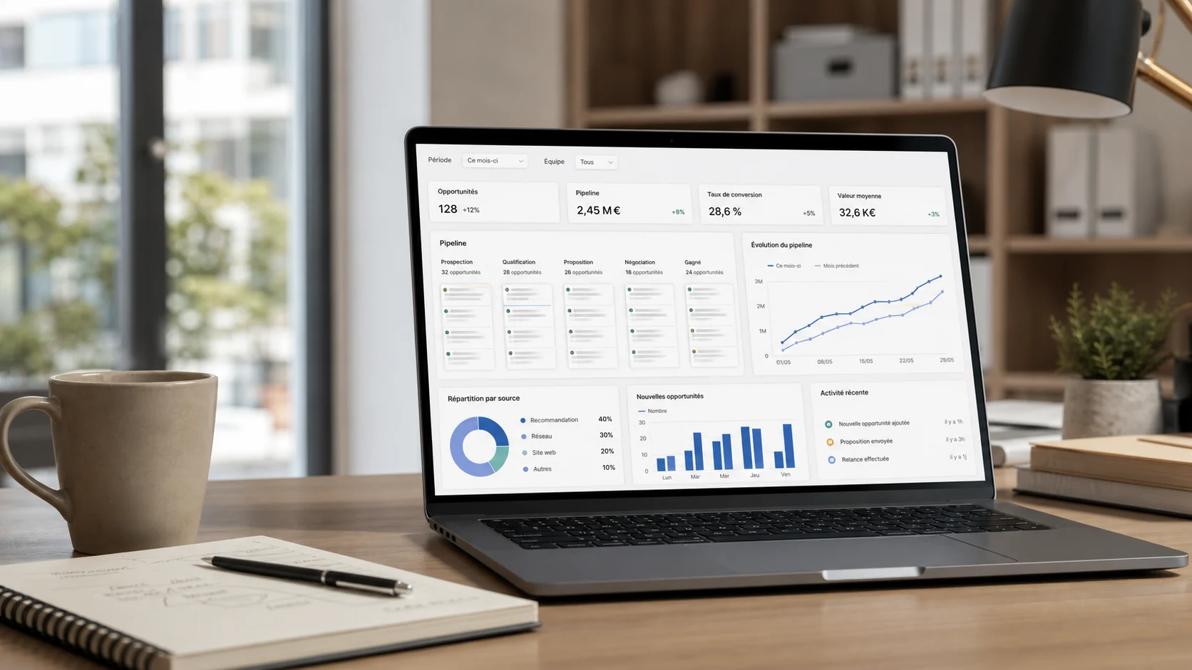 Tableau de bord commercial, les indicateurs vraiment utiles